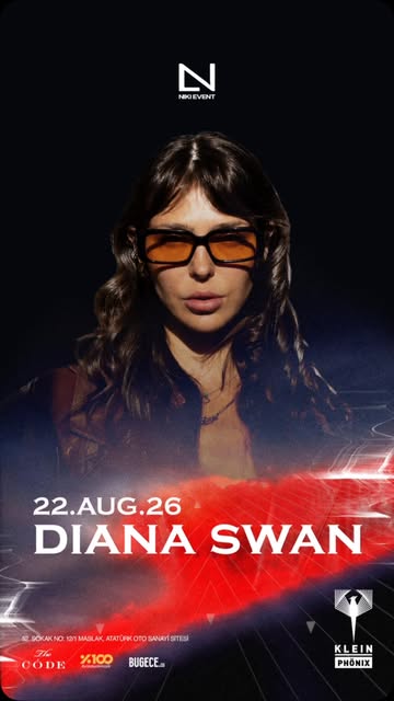 Diana Swan artist reveal, 17 July 2026